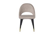 Стул Garda Decor 30C-1228F BG Стул велюр серо-бежевый 51*56*84см арт. 30C-1228F BG