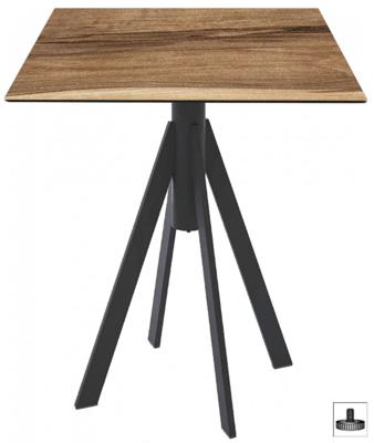 Стул Genart арт. GEN/FL101/R9005-HPL8080/4525/FT01