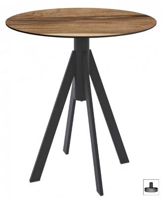 Стул Genart арт. GEN/FL101/R9005-HPL60/4525/FT01