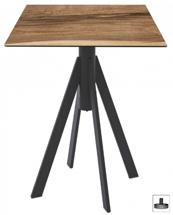 Стул Genart арт. GEN/FL101/R9005-HPL6969/4525/FT01