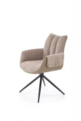 Стул Halmar Стул кухонный Halmar K579 поворотный (коричневый/черный) арт. V-CH-K/579-KR-BRAZOWY