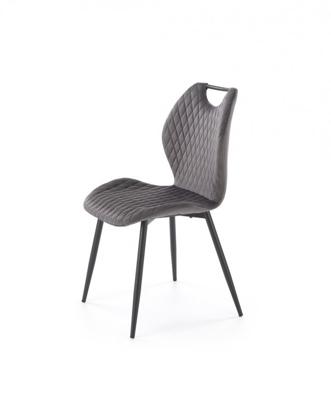 Стул Halmar Стул кухонный Halmar K569 (серый/черный) арт. V-CH-K/569-KR-POPIEL