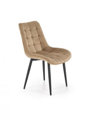 Стул Halmar Стул кухонный Halmar K580 (бежевый/черный) арт. V-CH-K/580-KR-BEZOWY