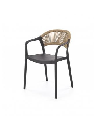 Стул Halmar Стул Halmar K582 (черный/натуральный) арт. V-CH-K/582-KR