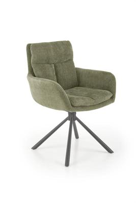 Стул Halmar Стул кухонный Halmar K495 (оливковый/черный) арт. V-CH-K/495-KR-OLIWKOWY