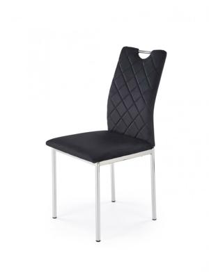 Стул Halmar Стул кухонный Halmar K578 (черный/хром) арт. V-CH-K/578-KR-CZARNY