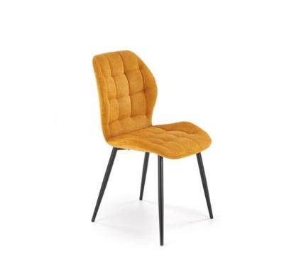 Стул Halmar Стул кухонный Halmar K548 (горчичный/черный) арт. V-CH-K/548-KR-MUSZTARDOWY