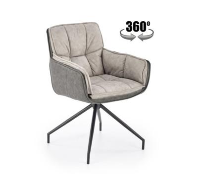 Стул Halmar Стул кухонный Halmar K523 (серый) арт. V-CH-K/523-KR-POPIELATY