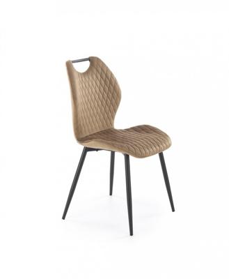 Стул Halmar Стул кухонный Halmar K569 (бежевый/черный) арт. V-CH-K/569-KR-BEZOWY