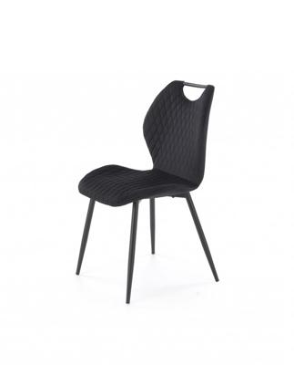 Стул Halmar Стул кухонный Halmar K569 (черный/черный) арт. V-CH-K/569-KR-CZARNY