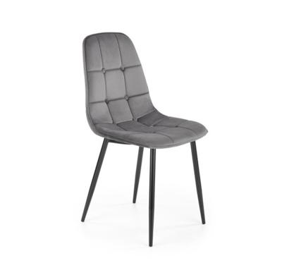 Стул Halmar Стул кухонный Halmar K417 (серый) арт. V-CH-K/417-KR-POPIELATY