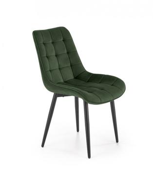 Стул Halmar Стул кухонный Halmar K580 (темно-зеленый/черный) арт. V-CH-K/580-KR-C.ZIELONY