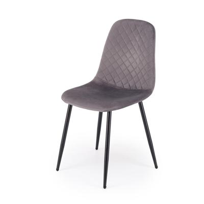 Стул Halmar Стул HALMAR K608 серый/черный арт. V-CH-K/608-KR-POPIELATY