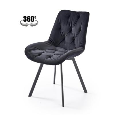 Стул Halmar Стул HALMAR K519 черный/черный, поворотный арт. V-CH-K/519-KR-CZARNY