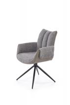 Стул Halmar Стул кухонный Halmar K579 поворотный (серый/черный) арт. V-CH-K/579-KR-POPIEL