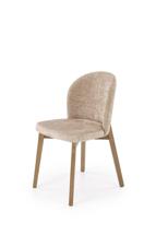 Стул Halmar Стул кухонный Halmar BASSO (бежевый/орех светлый) арт. V-PL-N-BASSO-J.ORZECH/CREMONA14