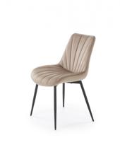 Стул Halmar Стул кухонный Halmar K589 (бежевый/черный) арт. V-CH-K/589-KR-BEZOWY