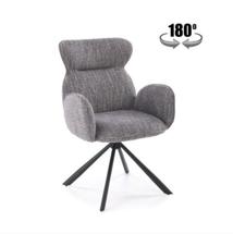 Стул Halmar Стул кухонный Halmar K571 поворотный (серый/черный) арт. V-CH-K/571-KR-POPIELATY