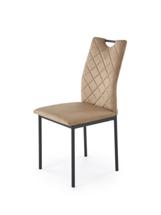 Стул Halmar Стул кухонный Halmar K577 (бежевый/черный) арт. V-CH-K/577-KR-BEZOWY