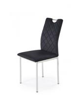 Стул Halmar Стул кухонный Halmar K578 (черный/хром) арт. V-CH-K/578-KR-CZARNY