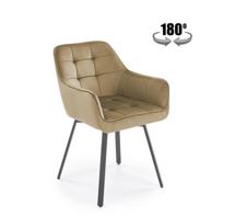 Стул Halmar Стул кухонный Halmar K588 (бежевый/черный) арт. V-CH-K/588-KR-BEZOWY