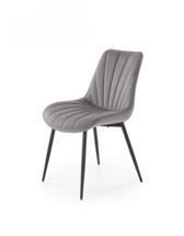 Стул Halmar Стул кухонный Halmar K589 (серый/черный) арт. V-CH-K/589-KR-POPIELATY
