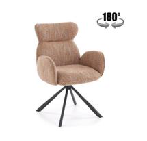 Стул Halmar Стул кухонный Halmar K571 поворотный (корица/черный) арт. V-CH-K/571-KR-CYNAMONOWY