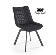 Стул Halmar Стул кухонный Halmar K520 (черный/черный) арт. V-CH-K/520-KR-CZARNY