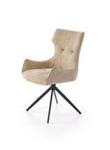 Стул Halmar Стул кухонный Halmar K573 поворотный (бежевый/черный) арт. V-CH-K/573-KR-BEZOWY
