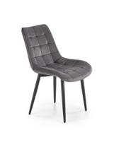 Стул Halmar Стул кухонный Halmar K580 (серый/черный) арт. V-CH-K/580-KR-POPIELATY