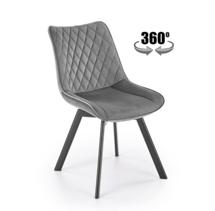 Стул Halmar Стул кухонный Halmar K520 (черный/темно-серый) арт. V-CH-K/520-KR-C.POPIEL