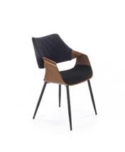 Стул Halmar Стул кухонный Halmar K586 (черный/орех) арт. V-CH-K/586-KR