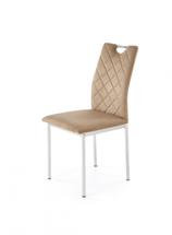 Стул Halmar Стул кухонный Halmar K578 (бежевый/хром) арт. V-CH-K/578-KR-BEZOWY
