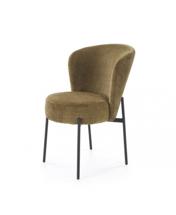 Стул Halmar Стул кухонный Halmar K590 (оливковый/черный) арт. V-CH-K/590-KR-OLIWKOWY