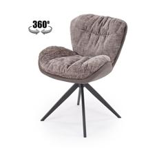 Стул Halmar Стул HALMAR K599 серый/черный, поворотный арт. V-CH-K/599-KR-POPIELATY