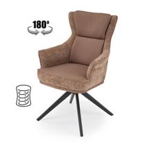Стул Halmar Стул HALMAR K611 коричневый/черный, поворотный арт. V-CH-K/611-KR-BRAZOWY