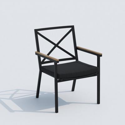 Стул IDEAL PATIO Стул FESTA черный - каркас карбон арт. FST.2416000