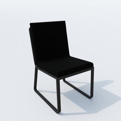 Стул IDEAL PATIO Стул GIRA черный - каркас карбон арт. GIR.2416000