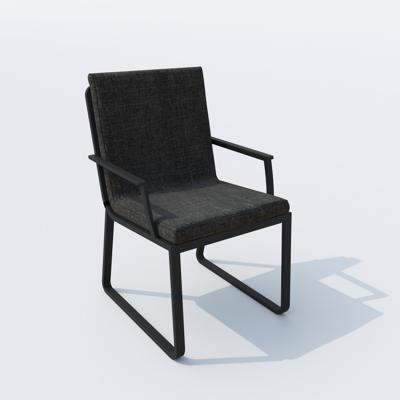 Стул IDEAL PATIO Стул ALBA маренго - каркас карбон арт. ALB.2417000