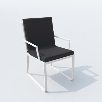 Стул IDEAL PATIO Стул ALBA антрацит - белый каркас арт. ALB.2425000