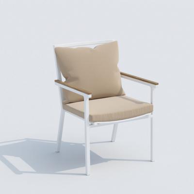 Стул IDEAL PATIO Стул ФЕСТА плюс бежевый - белый каркас арт. FST.2422001