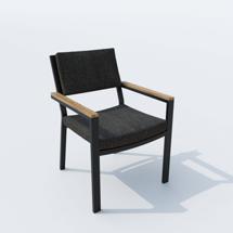 Стул IDEAL PATIO Стул БОНТА маренго - каркас карбон арт. BNT.2417000