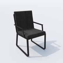 Стул IDEAL PATIO Стул АЛЬБА маренго - каркас карбон арт. ALB.2417000