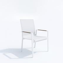 Стул IDEAL PATIO Стул СОЛА белый - белый каркас арт. SOL.2428000