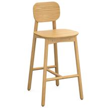 Стул LATITUDE Стул барный saga, ясень арт. SGBRDBCHNT