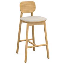 Стул LATITUDE Стул барный saga, рогожка, бежевый арт. SGBRDBCHBSKBG