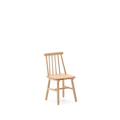 Стул La Forma (ех Julia Grup) Детский стул Kristie из массива каучука с натуральной отделкой арт. 103476