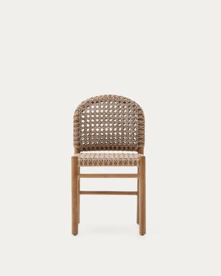Стул La Forma (ех Julia Grup) Садовый стул Tavira из массива тикового дерева арт. 262211