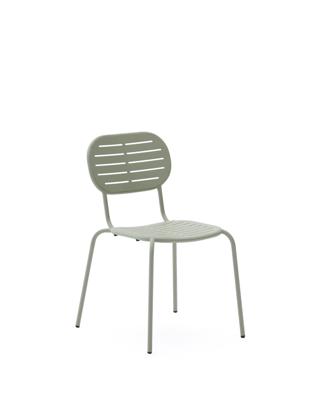 Стул La Forma (ех Julia Grup) Уличный стул Brai из оцинкованной стали бирюзового цвета арт. 254492