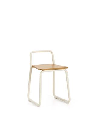Стул La Forma (ех Julia Grup) Tinn Стул из ясеневого шпона с бежевой металлической конструкцией арт. 208297